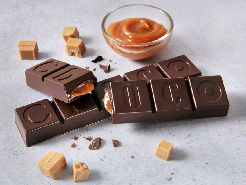 IRCA Since - chocolate bar with toffee d'or